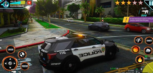 难道你不想挑战狡猾的坏人？警车模拟3D让玩家斗智斗勇一展身手！