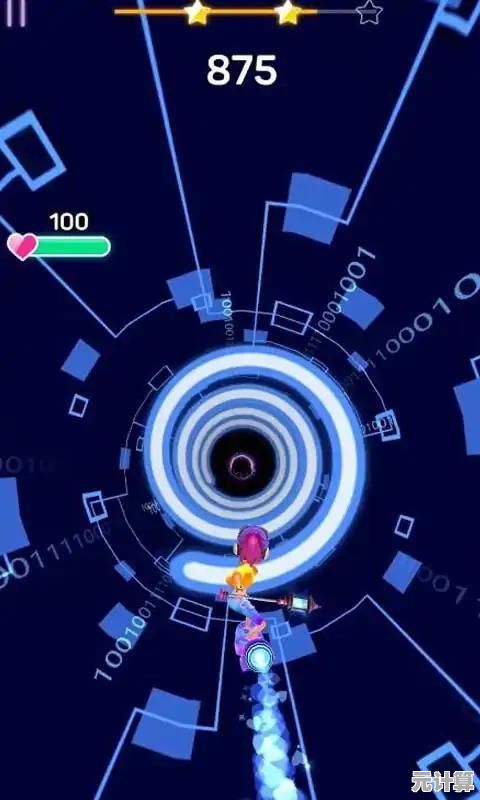 《黑洞吞噬》让你欲罢不能，谁不想体验这款3D画面与音乐完美结合的解压游戏？