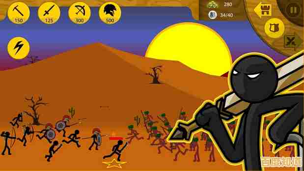 还在寻找独特的战争策略游戏?王国大战"让你化身领主指挥火柴人军团!