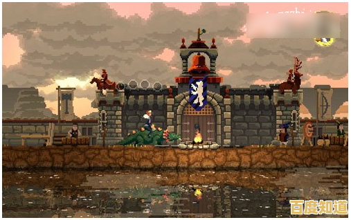 想体验像素策略建造的乐趣？王国两位君主中文版》让你化身君主治理国家！